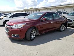 Chevrolet Malibu ltz salvage cars for sale: 2015 Chevrolet Malibu LTZ