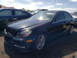 Salvage cars for sale from Copart New Britain, CT: 2014 Mercedes-Benz C 250