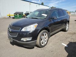 Salvage cars for sale from Copart Portland, OR: 2012 Chevrolet Traverse LT