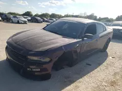 Salvage cars for sale at San Antonio, TX auction: 2020 Dodge Charger SXT