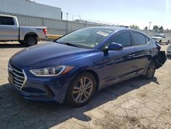 Salvage cars for sale at Dyer, IN auction: 2018 Hyundai Elantra SEL