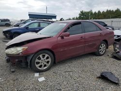 Salvage cars for sale at Memphis, TN auction: 2005 Toyota Camry LE
