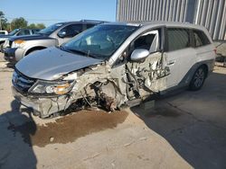 Salvage cars for sale from Copart Lawrenceburg, KY: 2015 Honda Odyssey EXL