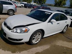 Chevrolet salvage cars for sale: 2012 Chevrolet Impala LTZ