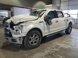 Salvage cars for sale at Sandston, VA auction: 2015 Ford F150 Supercrew
