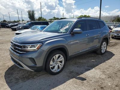 Vehiculos salvage en venta de Copart Miami, FL: 2021 Volkswagen Atlas SE