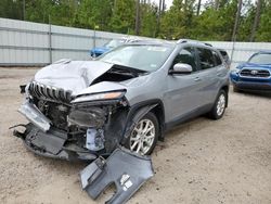 Salvage cars for sale from Copart Harleyville, SC: 2015 Jeep Cherokee Latitude