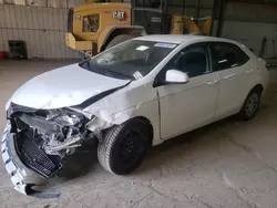 Salvage cars for sale at Des Moines, IA auction: 2019 Toyota Corolla L