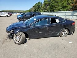 Salvage cars for sale at Brookhaven, NY auction: 2020 Ford Fusion SE