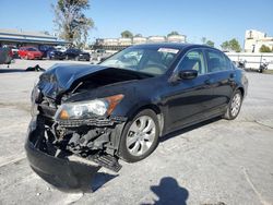 Salvage cars for sale from Copart Tulsa, OK: 2008 Honda Accord EXL