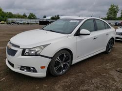 Salvage cars for sale from Copart Columbia Station, OH: 2013 Chevrolet Cruze LTZ