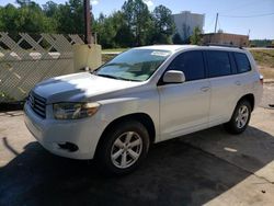 Salvage cars for sale from Copart Gaston, SC: 2010 Toyota Highlander