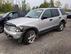 Salvage cars for sale at Leroy, NY auction: 2003 Ford Explorer XLT