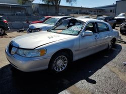 2002 Lincoln Town Car Signature en venta en Albuquerque, NM