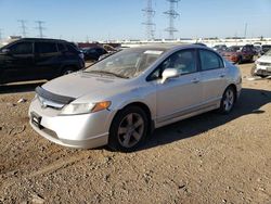 Honda Civic ex salvage cars for sale: 2008 Honda Civic EX