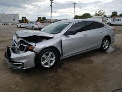 Chevrolet Malibu LS salvage cars for sale: 2018 Chevrolet Malibu LS