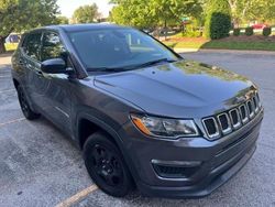 Salvage cars for sale from Copart Oklahoma City, OK: 2018 Jeep Compass Sport