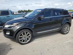 Salvage cars for sale from Copart Orlando, FL: 2012 Land Rover Range Rover Evoque Prestige Premium