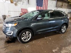 Salvage cars for sale at Casper, WY auction: 2015 Ford Edge SEL
