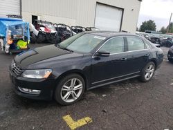 Vehiculos salvage en venta de Copart Woodburn, OR: 2013 Volkswagen Passat SEL