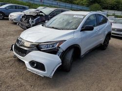 Salvage vehicles for parts for sale at auction: 2021 Honda HR-V Sport