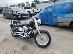 Salvage cars for sale from Copart Pekin, IL: 2007 Harley-Davidson Flstf