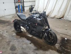 Salvage cars for sale from Copart Ebensburg, PA: 2022 Ducati Diavel 1260 S
