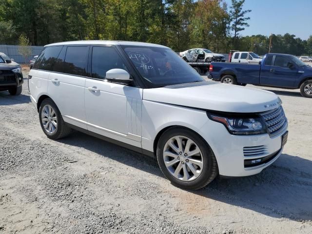 2016 Land Rover Range Rover HSE