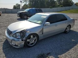 Salvage cars for sale from Copart Gastonia, NC: 2005 Lexus LS 430