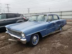 Salvage cars for sale from Copart Elgin, IL: 1966 Chevrolet Nova