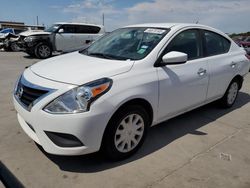 Salvage cars for sale at Grand Prairie, TX auction: 2019 Nissan Versa S