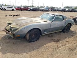 Salvage cars for sale at Dyer, IN auction: 1973 Chevrolet Corvette