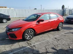 Honda salvage cars for sale: 2019 Honda Civic LX