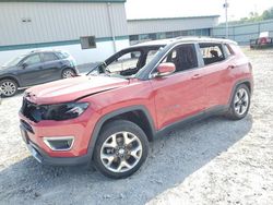 Salvage cars for sale from Copart Leroy, NY: 2018 Jeep Compass Limited