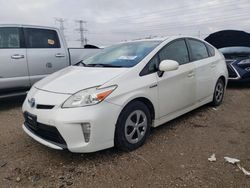 Salvage cars for sale at Dyer, IN auction: 2013 Toyota Prius