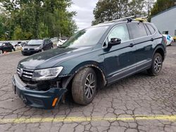 Volkswagen Tiguan SE salvage cars for sale: 2018 Volkswagen Tiguan SE