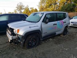 Jeep Renegade salvage cars for sale: 2021 Jeep Renegade Sport