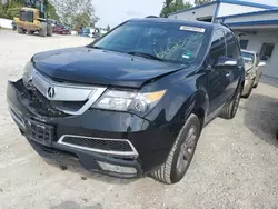 Salvage cars for sale at Cahokia Heights, IL auction: 2013 Acura MDX Advance