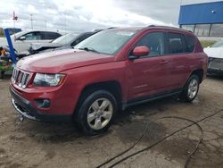 Salvage cars for sale from Copart Woodhaven, MI: 2017 Jeep Compass Latitude