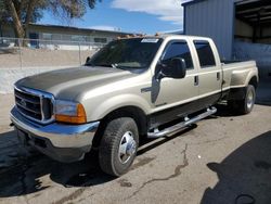 Salvage trucks for sale at Albuquerque, NM auction: 2001 Ford F350 Super Duty