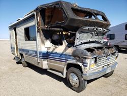 Ford E350 salvage cars for sale: 1987 Ford Econoline E350 Cutaway Van