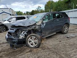 Salvage cars for sale from Copart Lyman, ME: 2011 Chevrolet Equinox LS