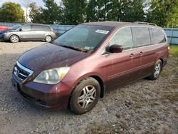 Salvage cars for sale from Copart Central Square, NY: 2007 Honda Odyssey EX