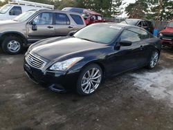 Salvage cars for sale at Denver, CO auction: 2008 Infiniti G37 Base