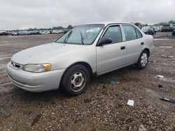 Salvage cars for sale from Copart Elgin, IL: 2000 Toyota Corolla VE