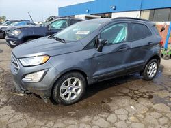 Salvage cars for sale at Woodhaven, MI auction: 2019 Ford Ecosport SE