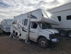 Salvage trucks for sale at Colorado Springs, CO auction: 2012 Fltt 2012 Ford Econoline E350 Super Duty Cutaway Van