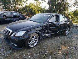 Mercedes-Benz E 350 4matic salvage cars for sale: 2011 Mercedes-Benz E 350 4matic