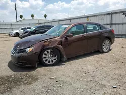 Vehiculos salvage en venta de Copart Mercedes, TX: 2013 Chrysler 200 LX