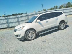 Vehiculos salvage en venta de Copart Lumberton, NC: 2014 Chevrolet Traverse LT